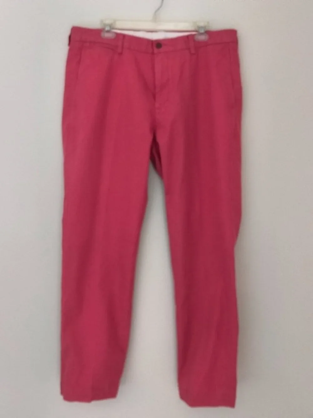 Polo Ralph Lauren Coral-pink stretch chino man's pants   Size 36/32
